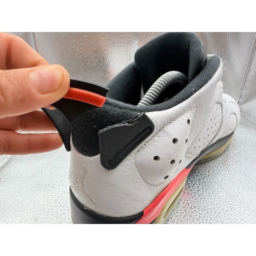 Size 10‎ Air Jordan 6 White Infrared Men Comfort Basketball Shoes 304401-123